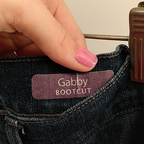 Gloria Vanderbilt Size 14 Gabby bootcut blue Jeans - Picture 7 of 9